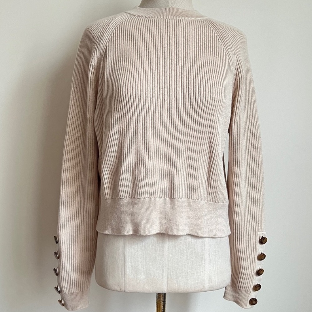 Sézane Pull Sami Jumper in Natural Size Small
